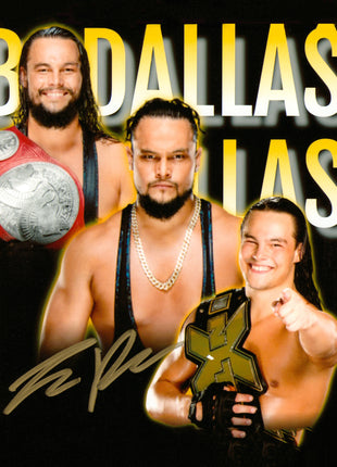 Bo Dallas signed 8x10 Photo