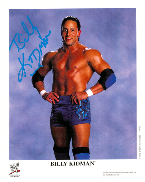 Photo 8x10 signée par Billy Kidman