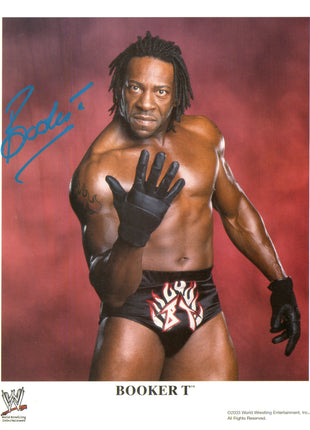 Booker T signed 8x10 Photo