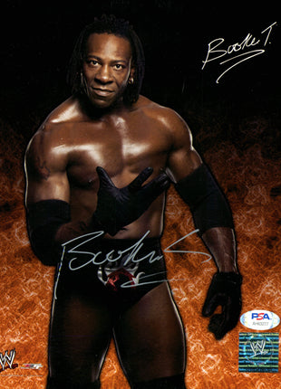 Booker T signed 8x10 Photo (w/ PSA)