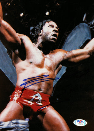 Booker T signed 8x10 Photo (w/ PSA)