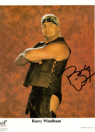 Barry Windham signed 8x10 Photo