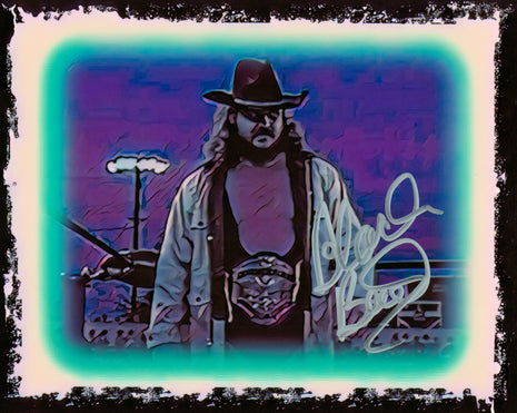 Black Bart signed 8x10 Photo