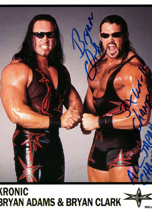 Bryan Clark a signé une photo 8x10
