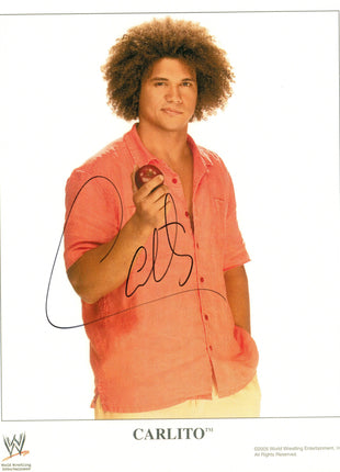 Carlito signed 8x10 Photo