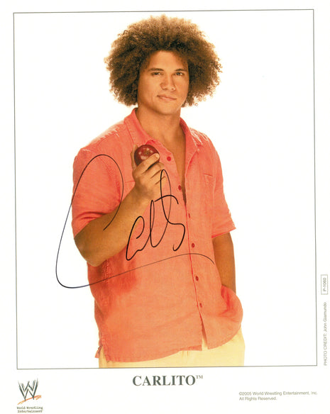 Carlito signed 8x10 Photo