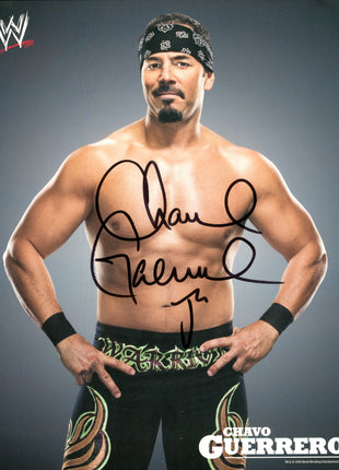 Chavo Guerrero signed 8x10 Photo