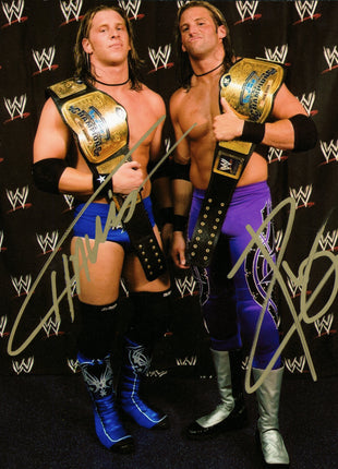 Curt Hawkins & Zack Ryder signed 8x10 Photo