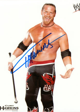 Fotografía firmada de 8x10 por Curt Hawkins