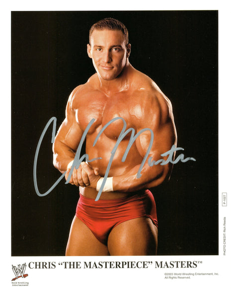 Chris Masters signed 8x10 Photo