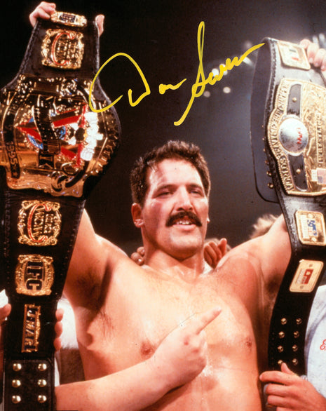 Dan Severn signed 8x10 Photo