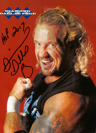 Diamond Dallas Page signed 8x10 Photo