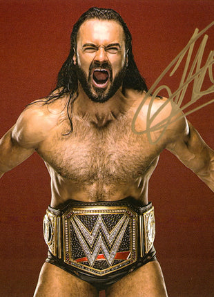 Drew McIntyre signed 8x10 Photo (w/ JSA)