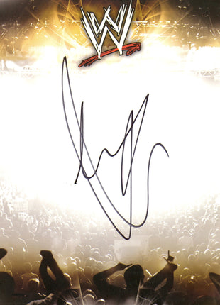 Drew McIntyre signed WWE Placemat