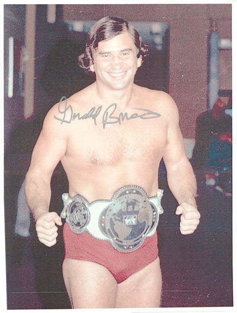 Gerald Brisco signed 8x10 Photo