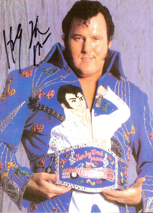 Honky Tonk Man signed 8x10 Photo