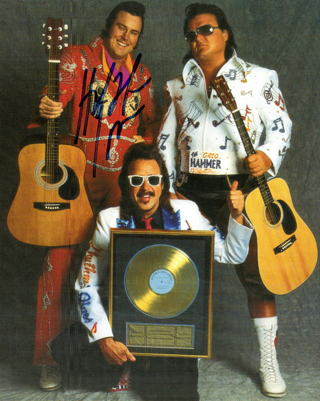 Honky Tonk Man signed 8x10 Photo