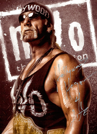 Hollywood Hogan signed 8x10 Photo