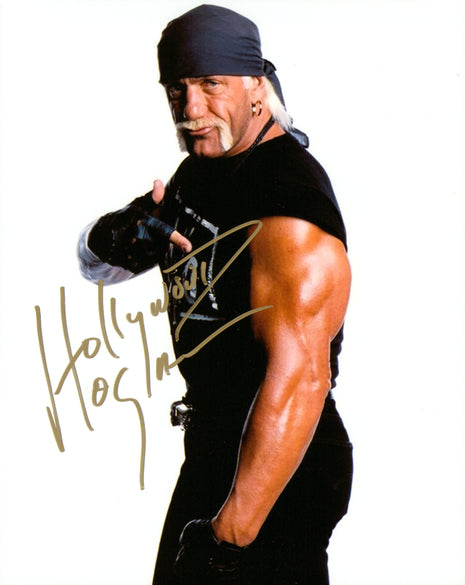 Hollywood Hogan signed 8x10 Photo