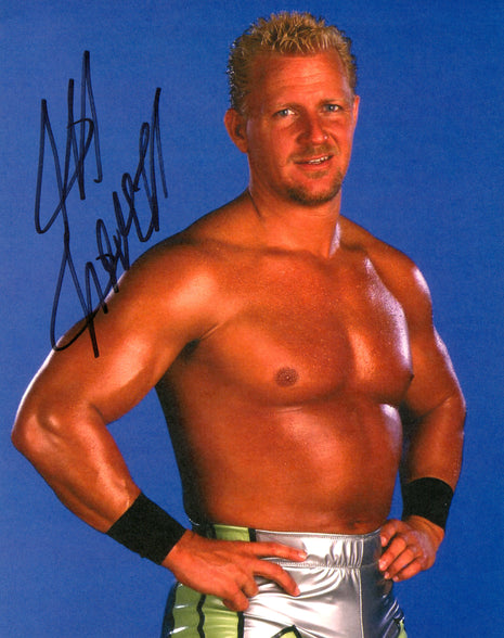 Jeff Jarrett firmó una foto de 8x10