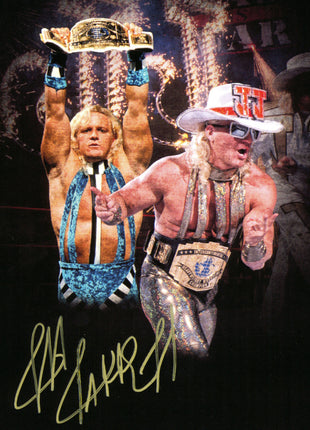 Jeff Jarrett firmó una foto de 8x10