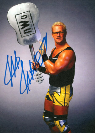 Jeff Jarrett firmó una foto de 8x10