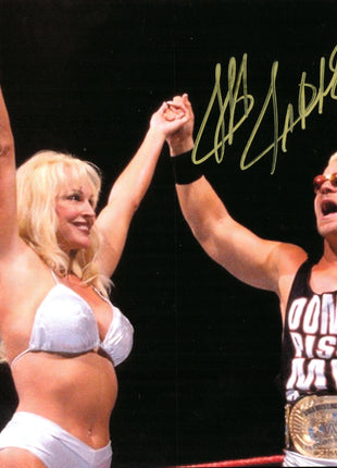 Jeff Jarrett firmó una foto de 8x10