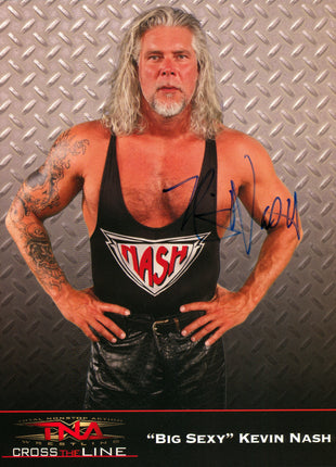 Kevin Nash firmó una foto de 8x10