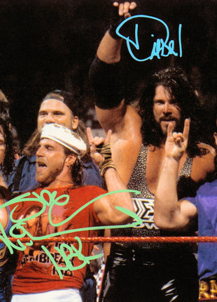 Diesel & Shawn Michaels dual signed 8x10 Photo