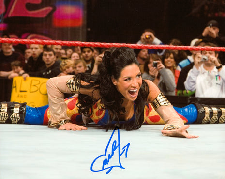 Melina signed 8x10 Photo