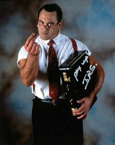 Foto de 8x10 firmada por el IRS