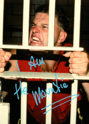 The Mountie signed 8x10 Photo