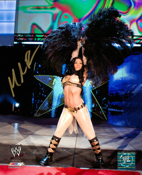 Melina signed 8x10 Photo