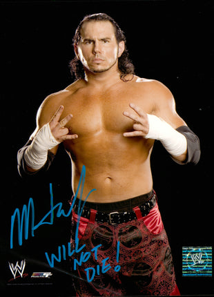 Matt Hardy signed 8x10 Photo