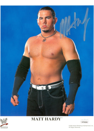 Matt Hardy signed 8x10 Photo (w/ JSA)