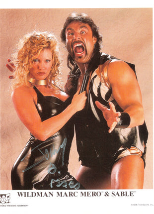 Foto firmada de 8x10 por Johnny B Badd