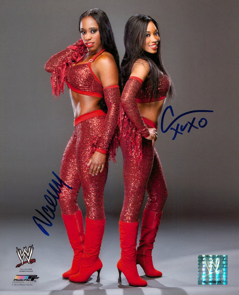 Naomi & Cameron dual signed 8x10 Photo