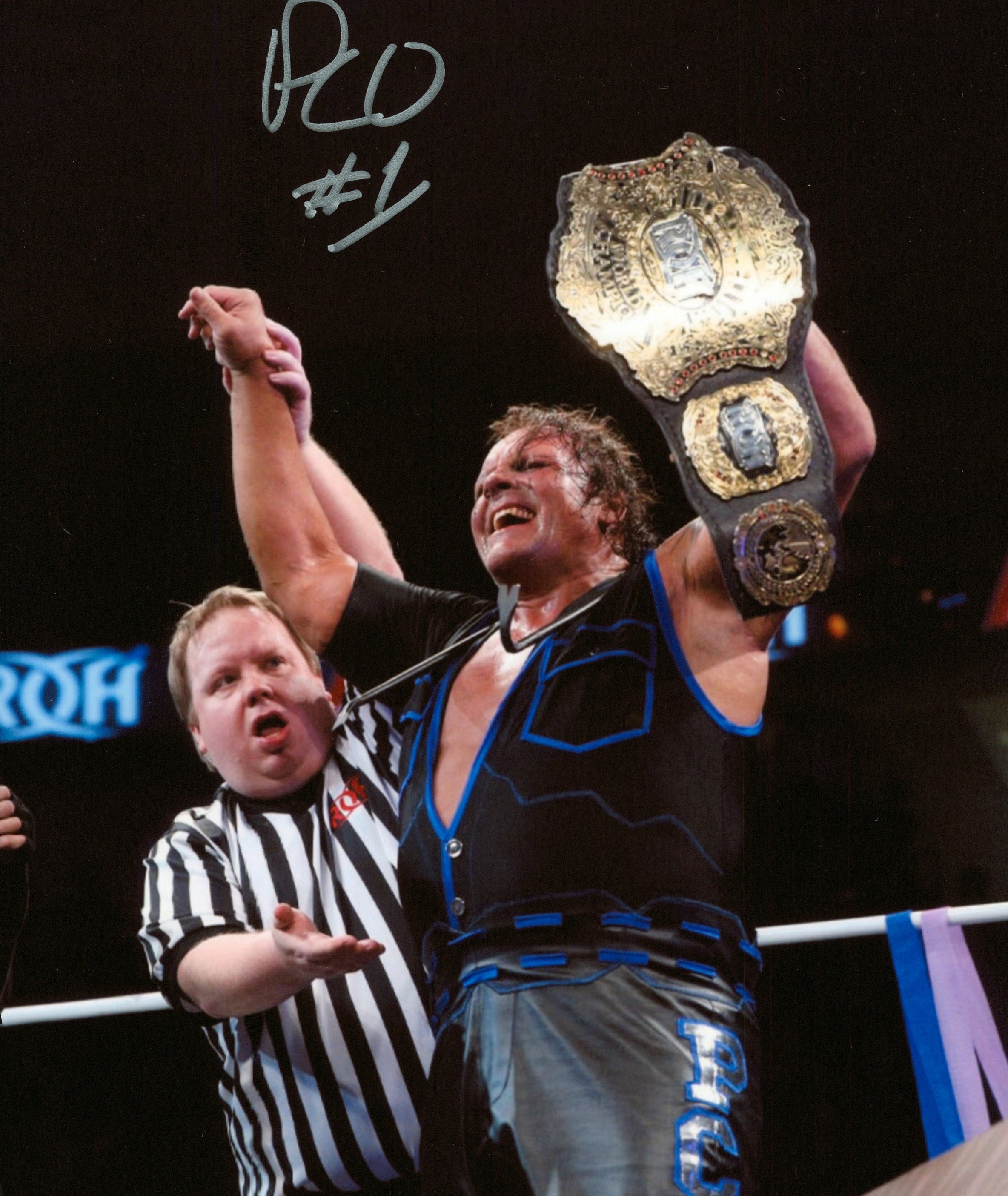 Pco Masked PCO signed 8x10 Photo – Signed By Superstars