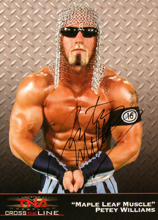 Petey WIlliams signed 8x10 Photo