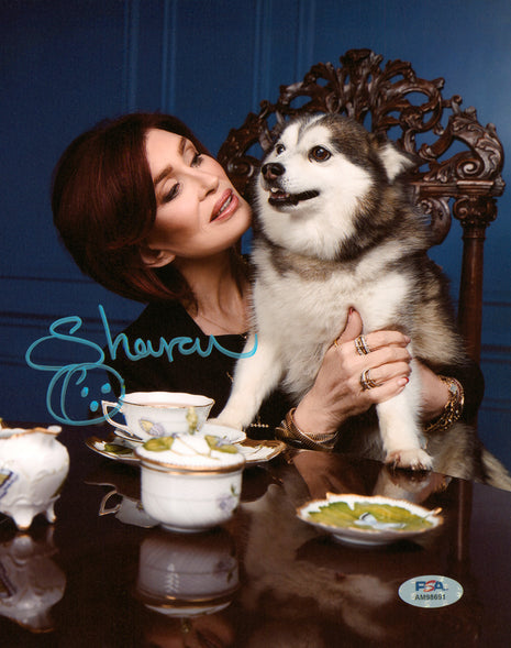 Sharon Osbourne signed 8x10 Photo (w/ PSA)