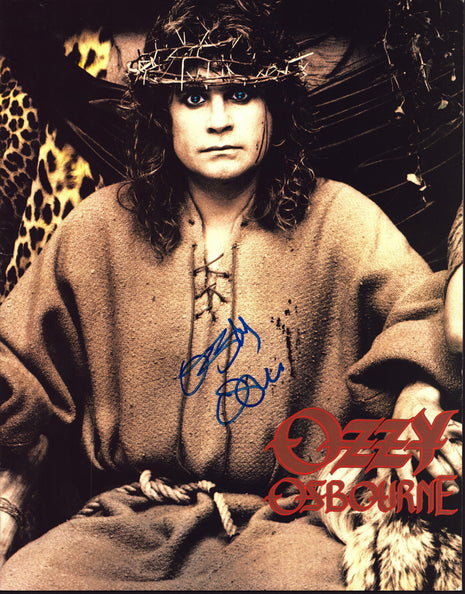 Ozzy Osbourne signed 1988 World Tour Event Program (w/ PSA)