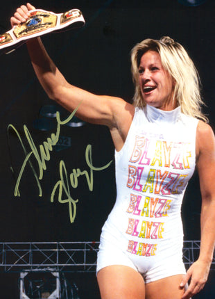 Alundra Blayze signed 8x10 Photo