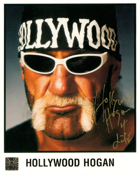 Hollywood Hogan signed 8x10 Photo (w/ Hogans Beach Shop COA)