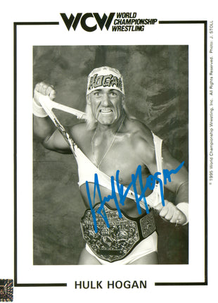 Hulk Hogan signed 8x10 Photo (w/ Hogans Beach Shop COA)
