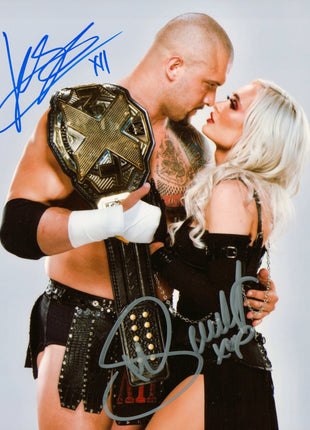 Karrion Kross & Scarlett dual signed 8x10 Photo