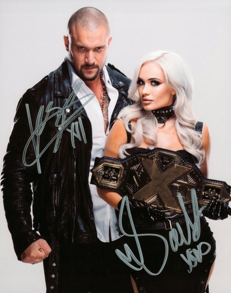 Karrion Kross & Scarlett dual signed 8x10 Photo