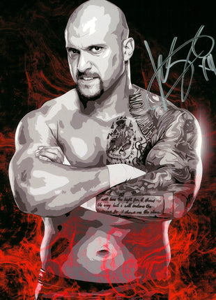 Foto firmada de 8x10 por Karrion Kross
