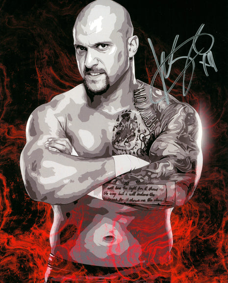 Foto firmada de 8x10 por Karrion Kross