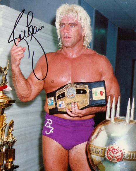 Foto firmada de 8x10 por Ric Flair