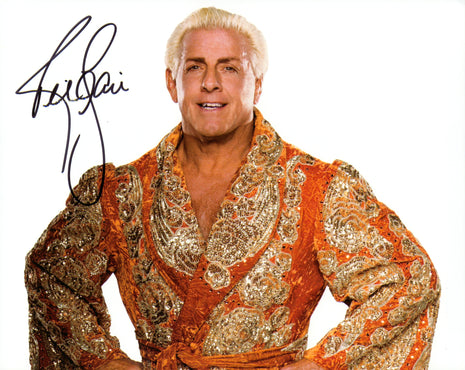 Foto firmada de 8x10 por Ric Flair